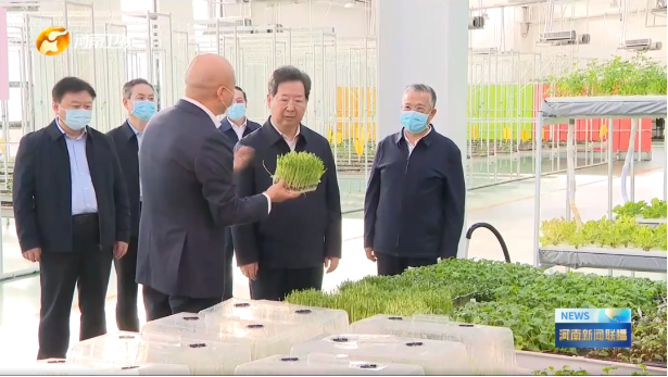 河南省委書記樓陽生蒞臨金豆子集團調研